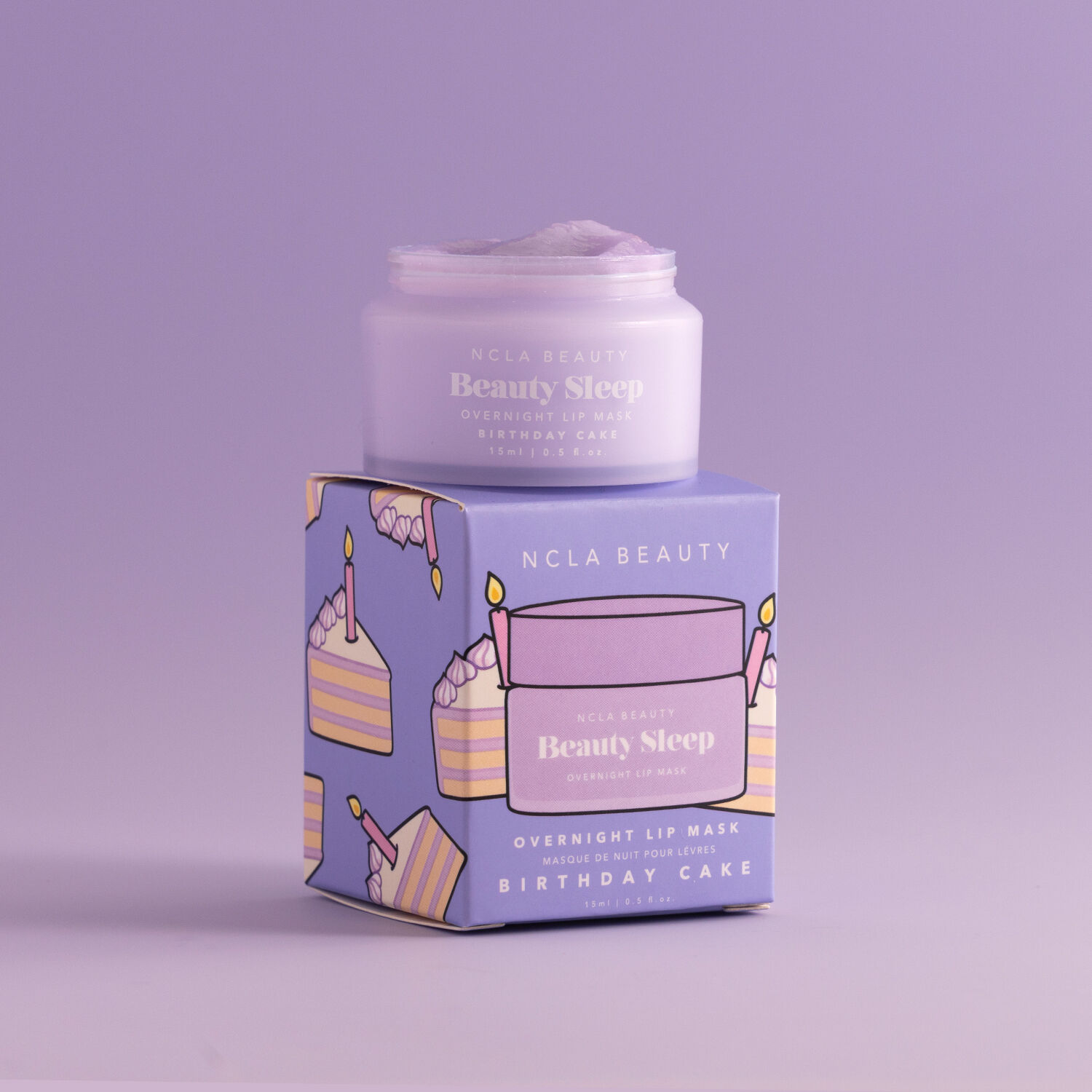 NCLA Beauty Beauty Sleep Overnight Lip Mask - Birthday Cake Masque lèvres