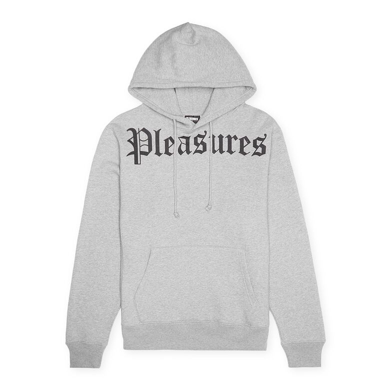 Pleasures Pub Hoodie heather grey