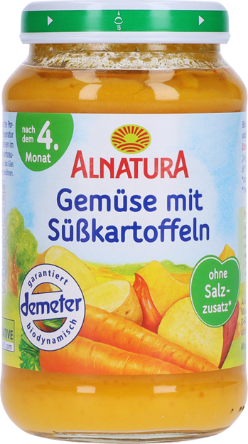 Alnatura Bio Gemüse mit Süßkartoffeln