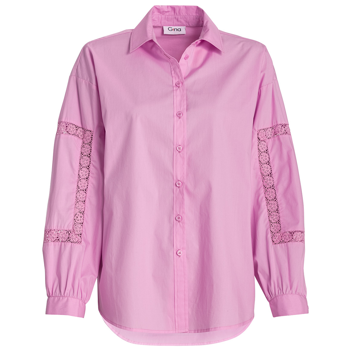 Damen Bluse mit Häkelspitze