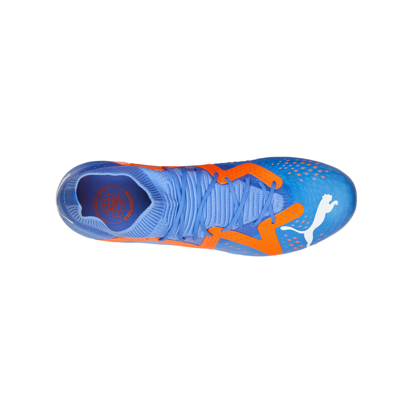 PUMA FUTURE Match FG/AG Supercharge Blau Orange F01
