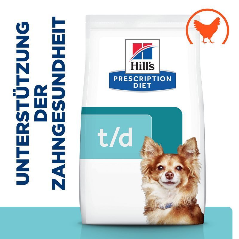 Hill's Zähne Hill's Prescription Diet Dental Care Mini t/d 3kg