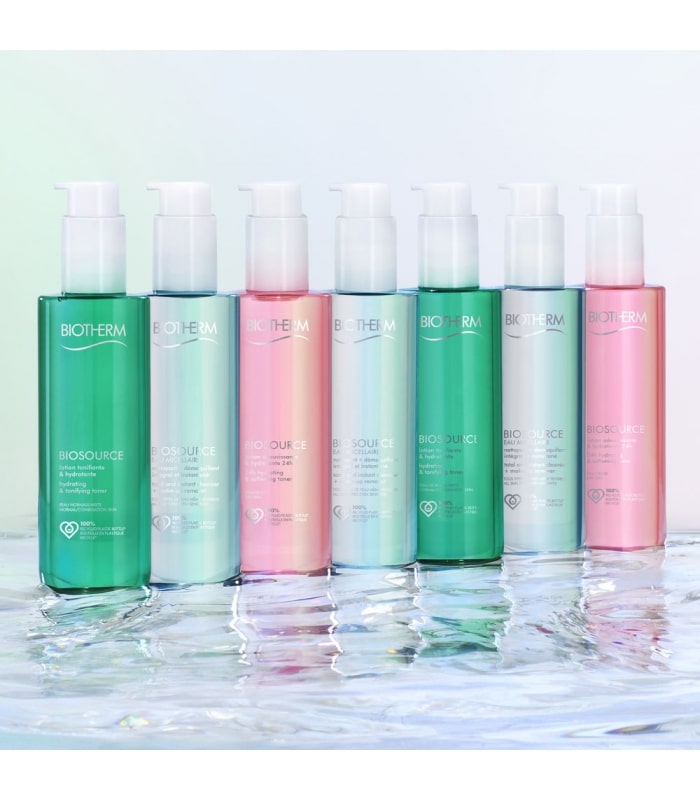 BIOTHERM-EAU MICELLAIRE BIOSOURCE-Eau micellaire nettoyante et démaquillante