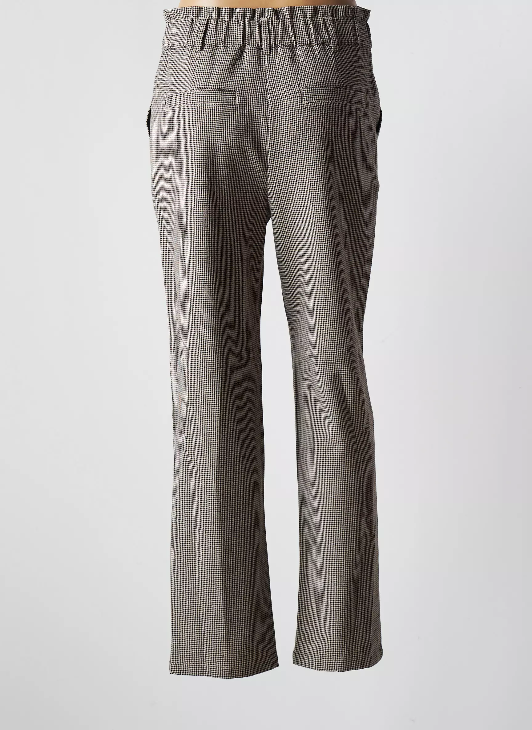 C Est Beau La Vie Pantalons Droits Femme couleur gris
