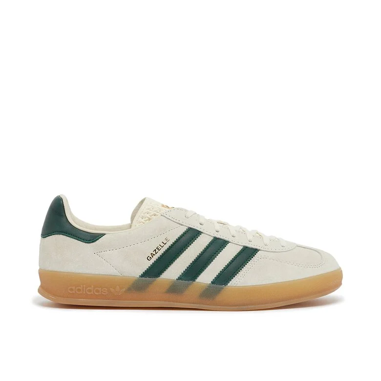 adidas Originals Wmns Gazelle Indoor cream white/collegiate green/gum3