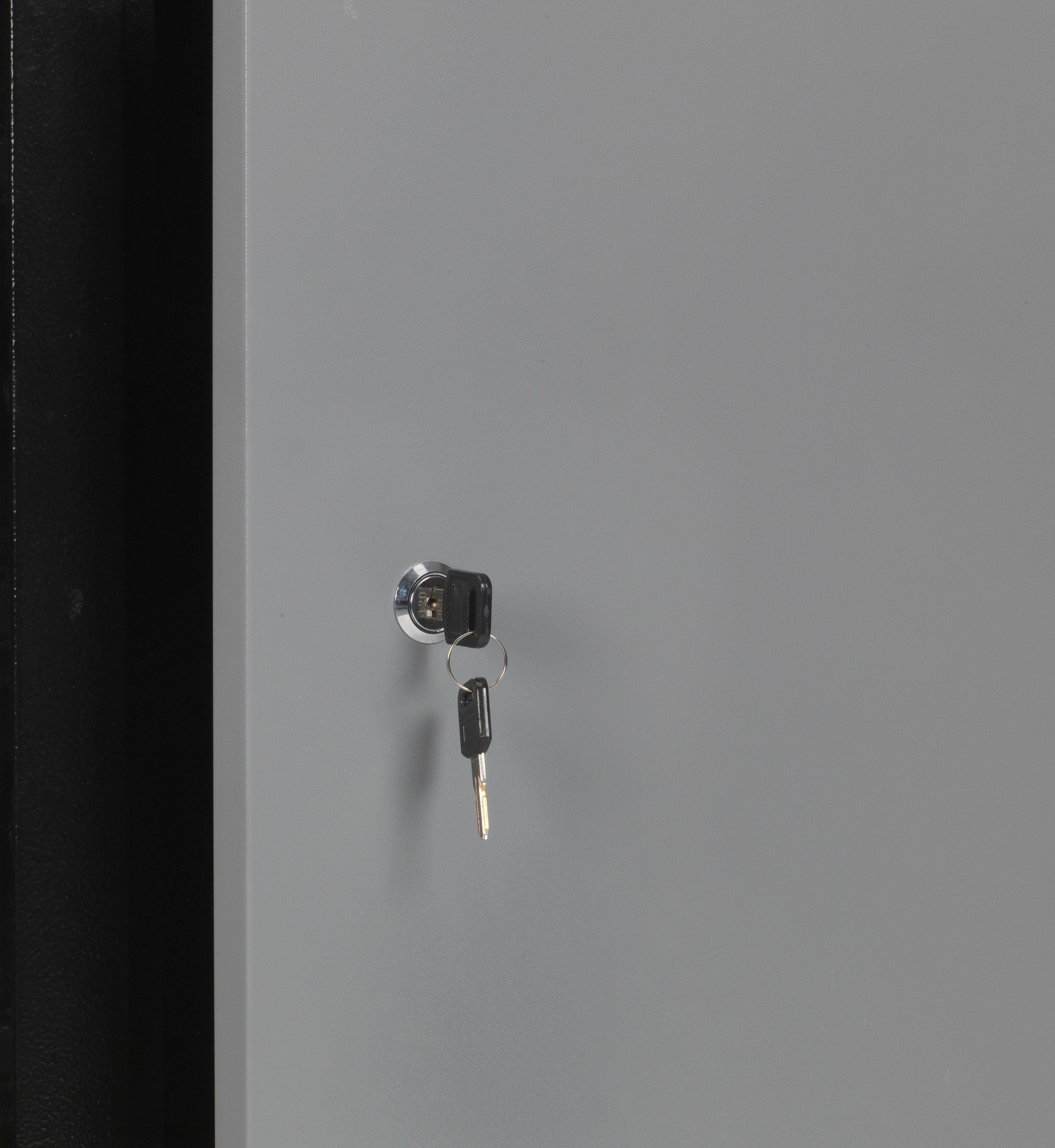 Profiwerk Werkbank Kiel, Breite 160 cm, abschließbar, höhenverstellbar, robuste Arbeitsplatte