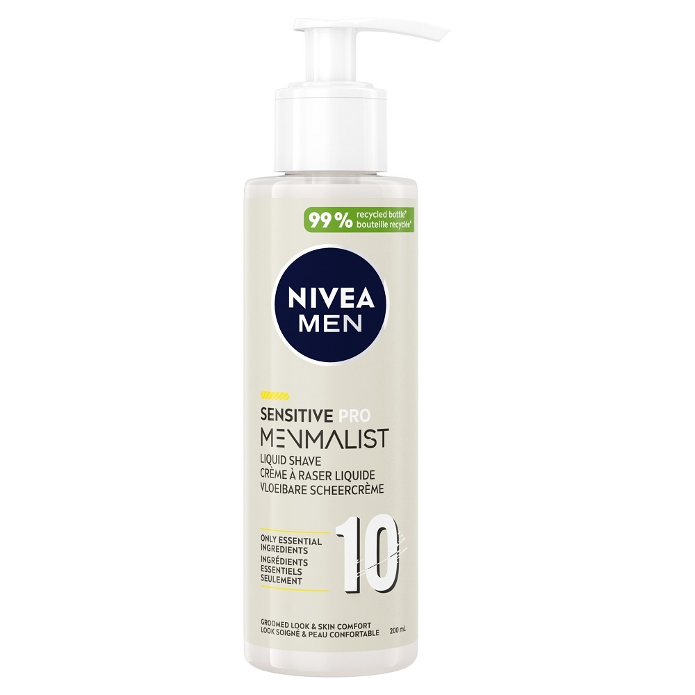nivea SENSITIVE PRO MENMALIST - Crème à raserpour Homme Crème à raser Peaux Sensibles uniquement 10 ingrédients