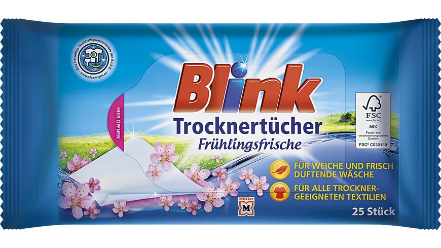 Blink Trocknertücher Frühlingsfrische