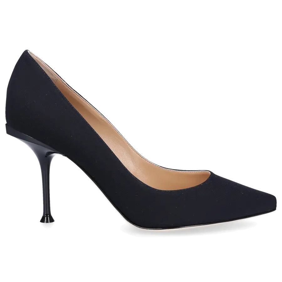 Sergio Rossi - Pumps SR MILANO Textil schwarz - schwarz