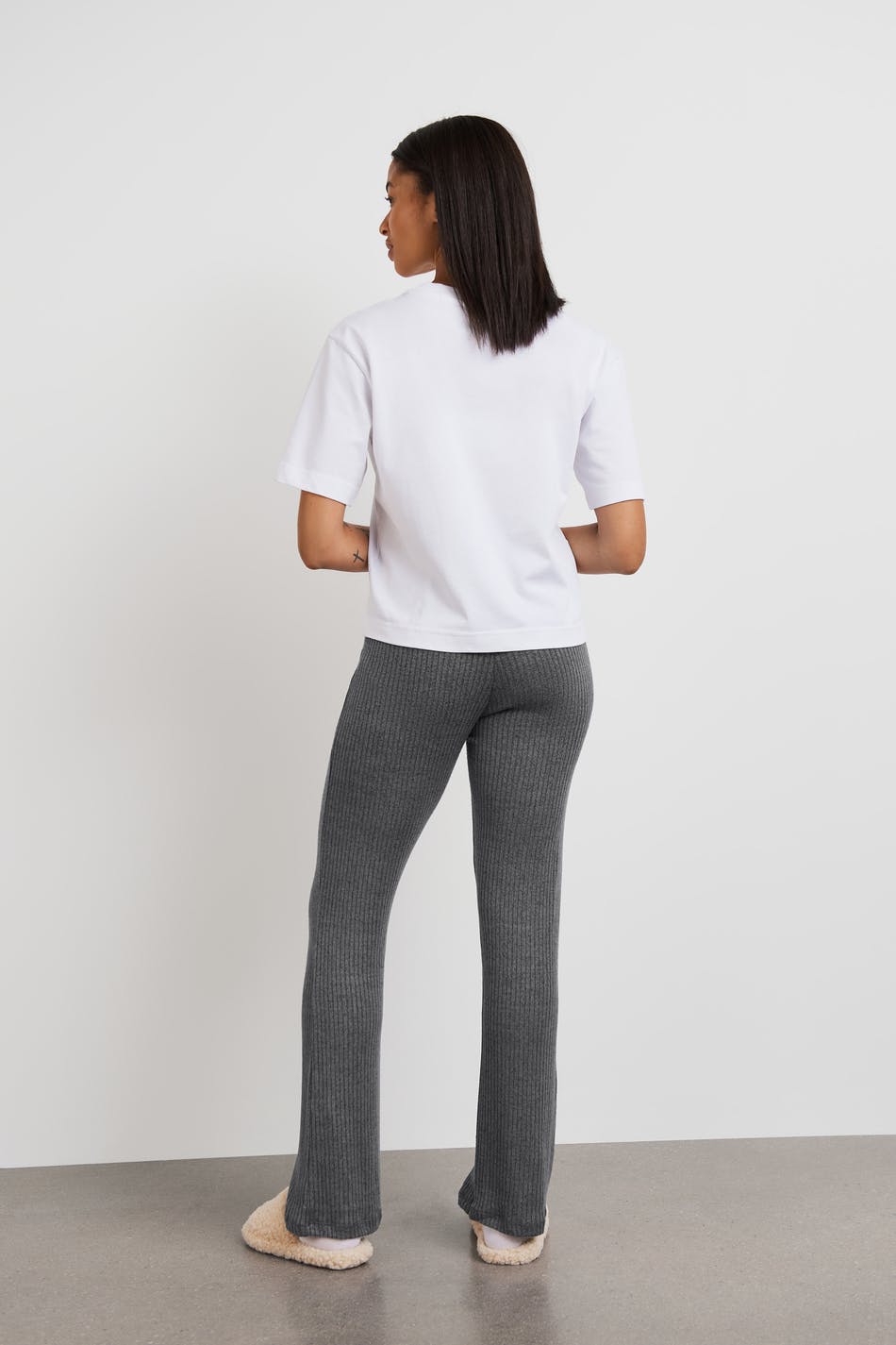 Stina rib trousers