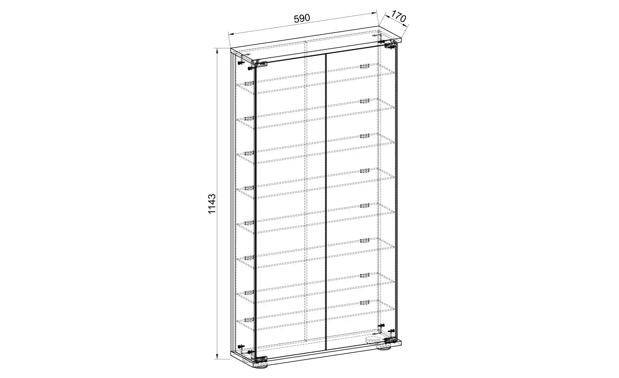 Hängevitrine