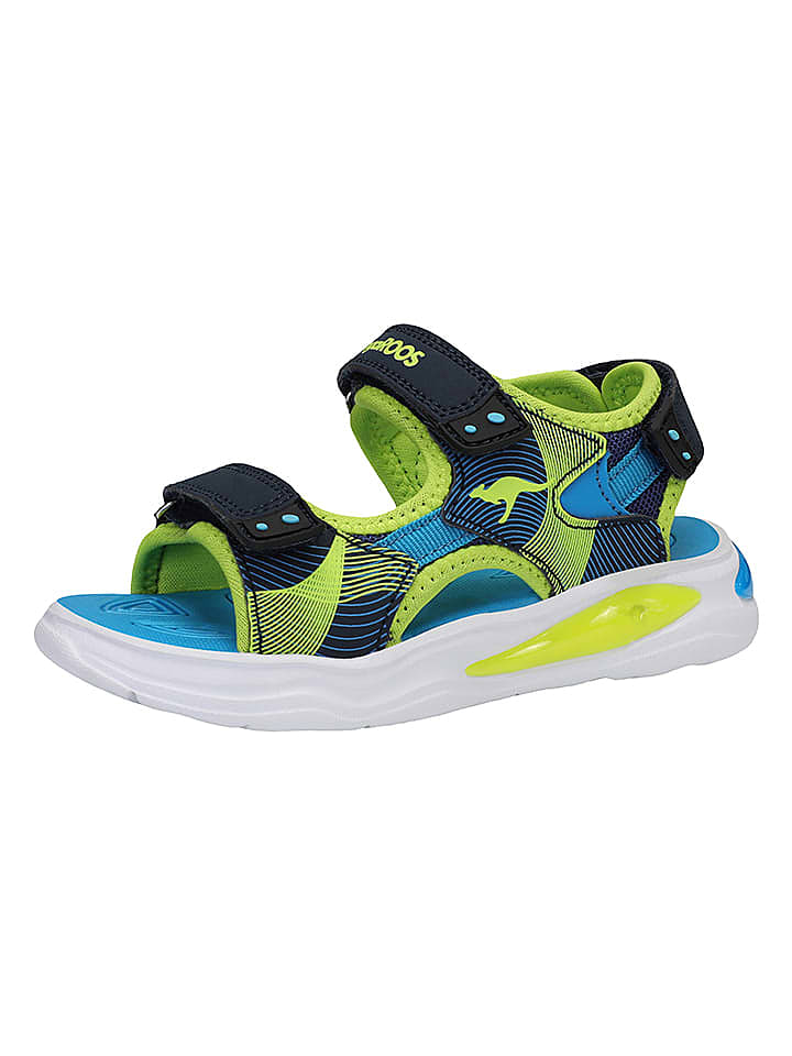 Kangaroos Sandalen in Blau/ Schwarz günstig kaufen 28