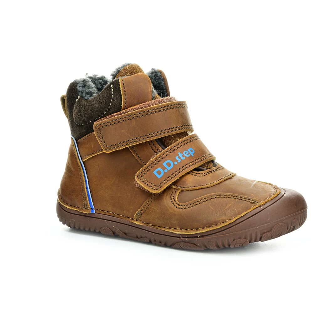D.D.Step W073-42814 Chocolate Winterbarfußschuhe