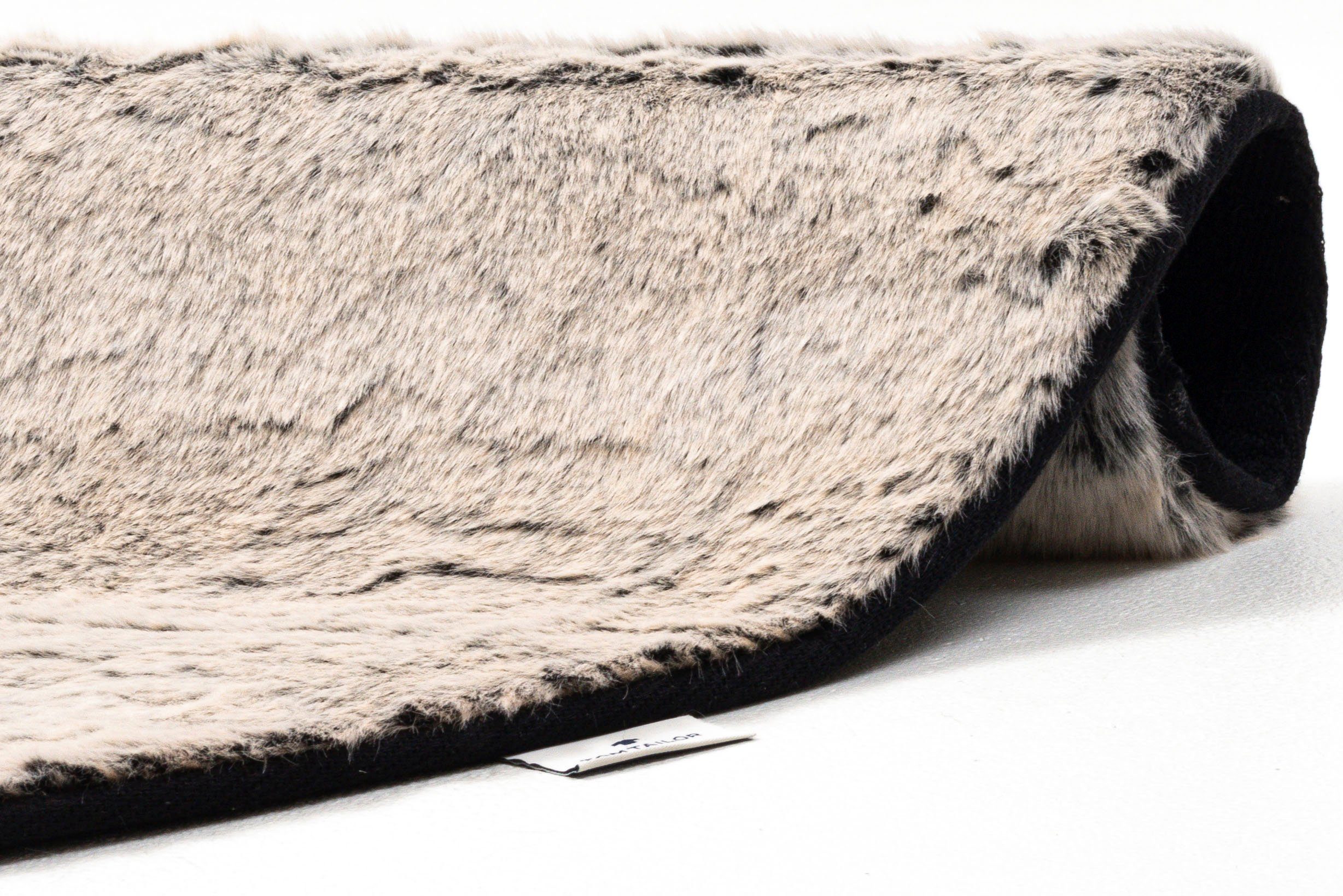 Fellteppich Furry, TOM TAILOR HOME, rund, Höhe: 25 mm, Kunstfell, Hochflor, extrem weiche Haptik