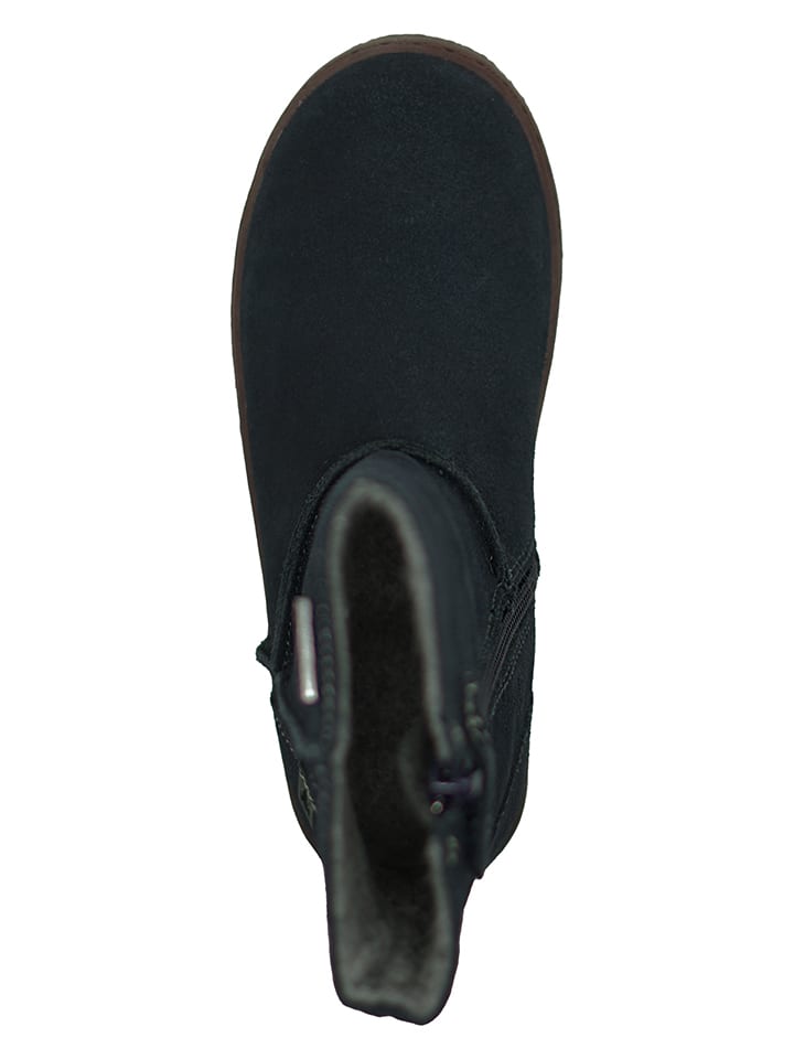 El Naturalista Leder-Winterstiefel in Dunkelblau günstig kaufen