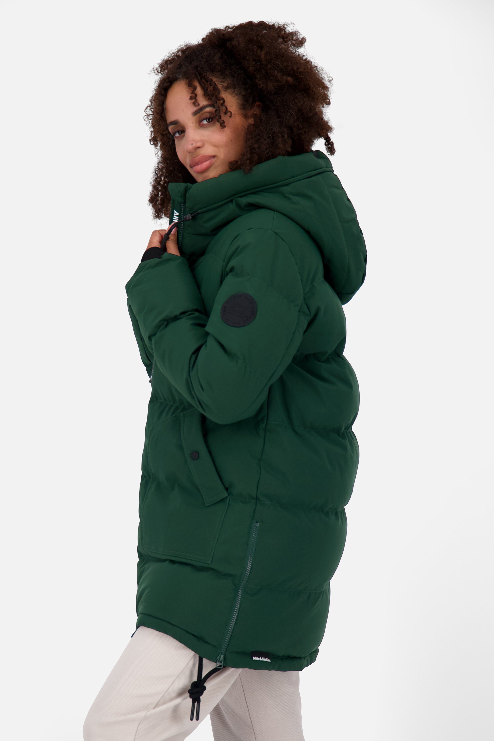 Alife & Kickin Winterjacke CathyAK A Puffer Parka Damen Steppjacke, Winterjacke