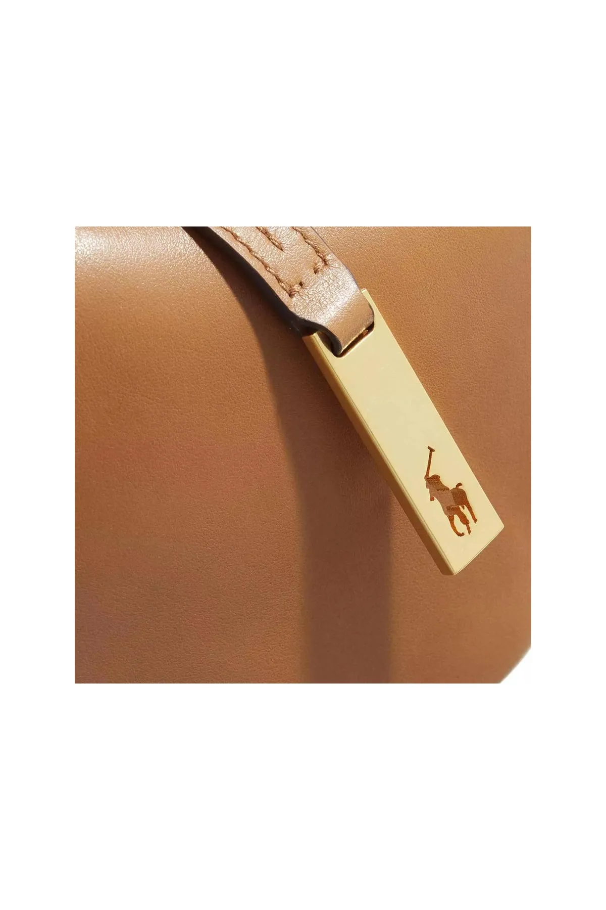 Ralph Lauren  Handtasche - Braun - Strukturiert