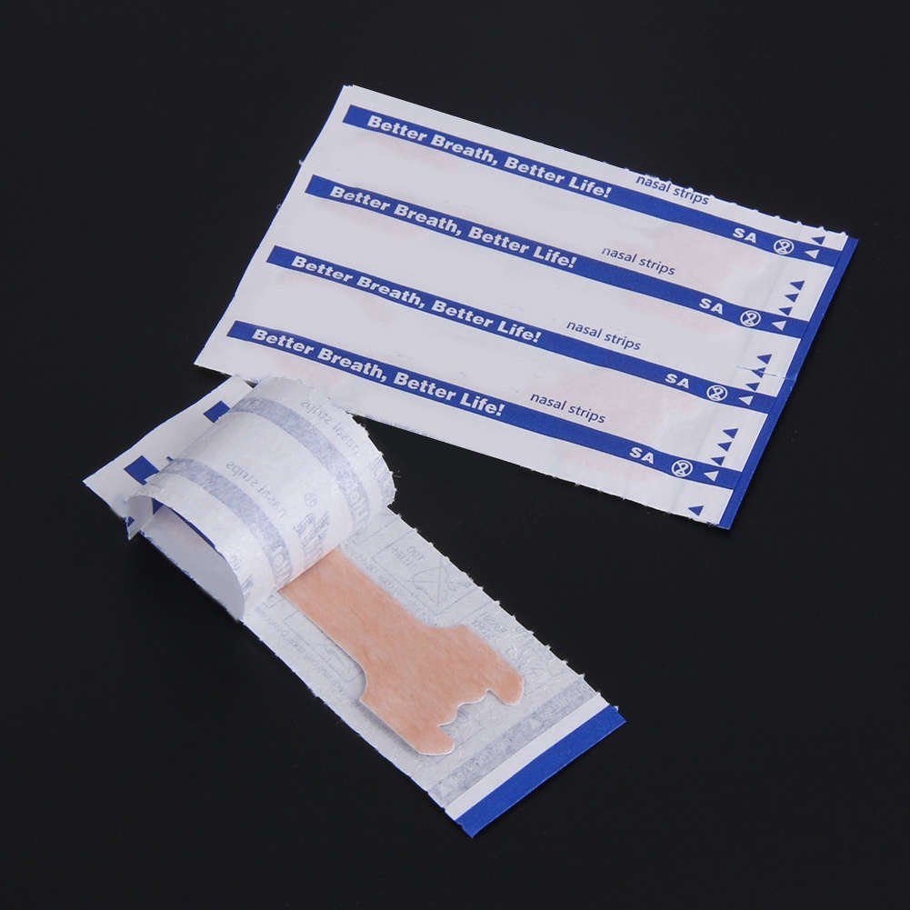 Olotos Nasenpflaster Nasenstrips Better Breath NasalStrips Pflaster Besser Atmen Schnarchen (50 St), Nasenstreifen Schnarch-Stop schnellen Linderung bei Schnarchproblemen