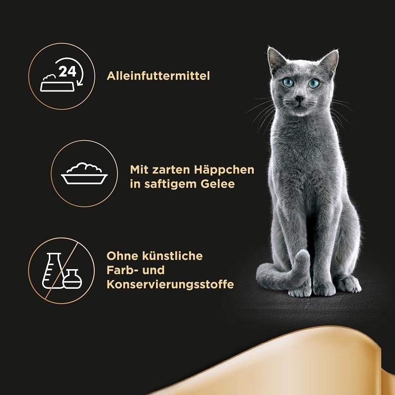 Sheba Nassfutter Sheba Delikatesse in Gelee 22x85g Lachs