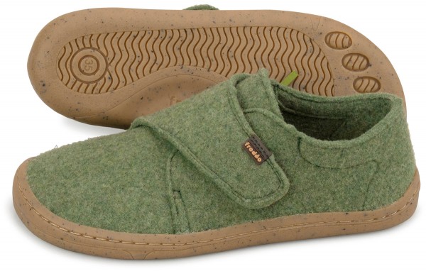 Froddo ~ Wooly LowCut Hausschuh ~ Green