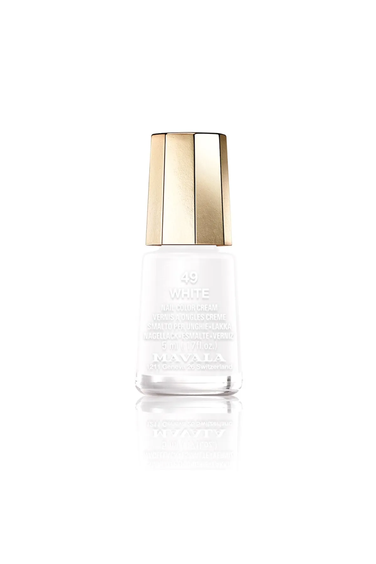 Mavala  Nagellack Nr. 49-weiß, 5 ml