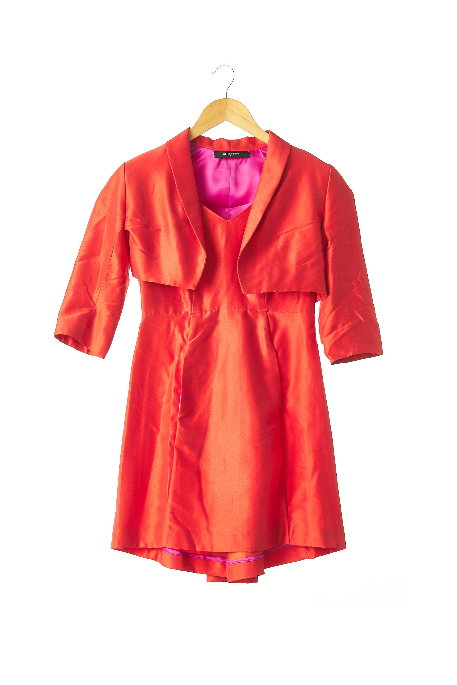Albi De Corbiac Ensembles Robe Femme couleur orange