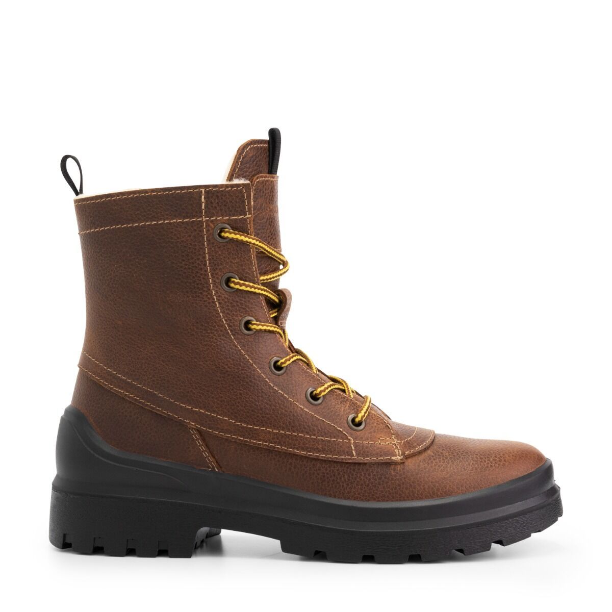 Travelin' Moraine cognac Damen Schnürstiefel