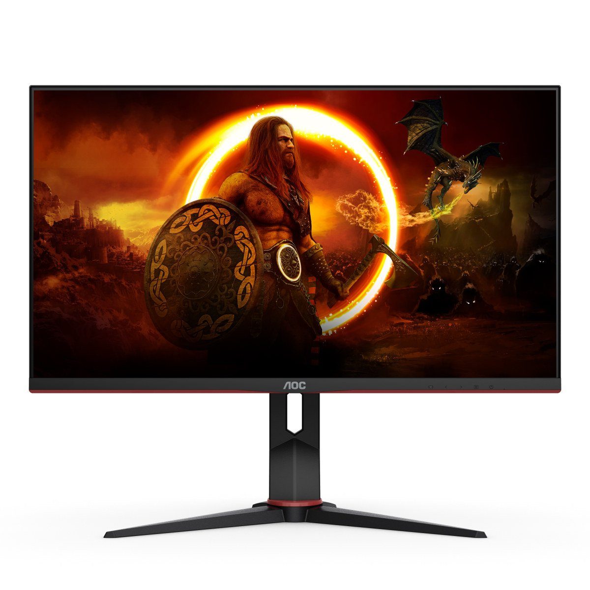 AOC U28G2XU2/BK Gaming-Monitor (71,1 cm/28 