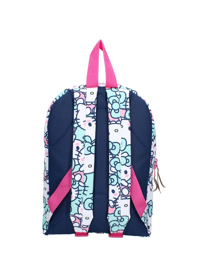 COFI 1453 Hello Kitty Rucksack –geräumigem Hauptfach und verstellbaren in Mehrfarbig günstig kaufen 33 x 23 cm