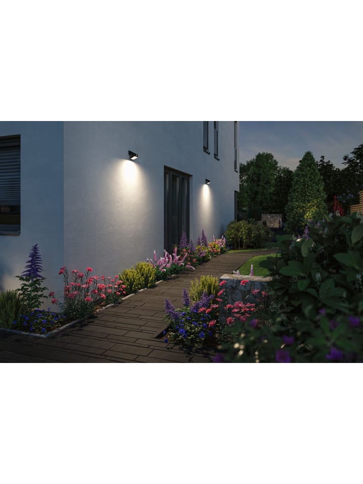 paulmann Solar LED Wandfluter Lesly Dämmerungsgesteuerter Bewegungsmelder (IR) günstig kaufen onesize