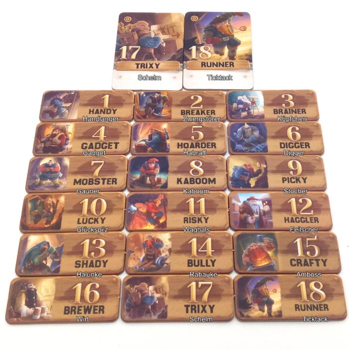 Set Charakterkarten