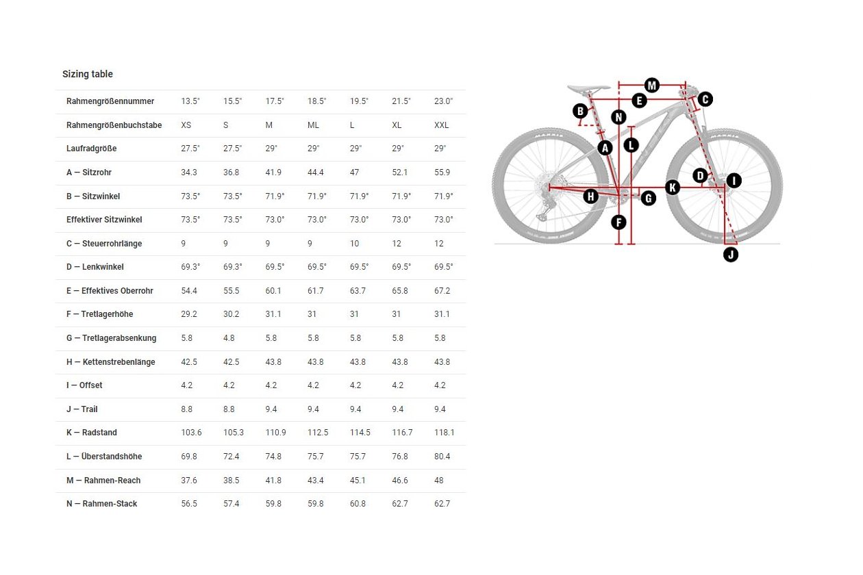 Trek X-Caliber 8 - 2022 - 29 Zoll - Diamant