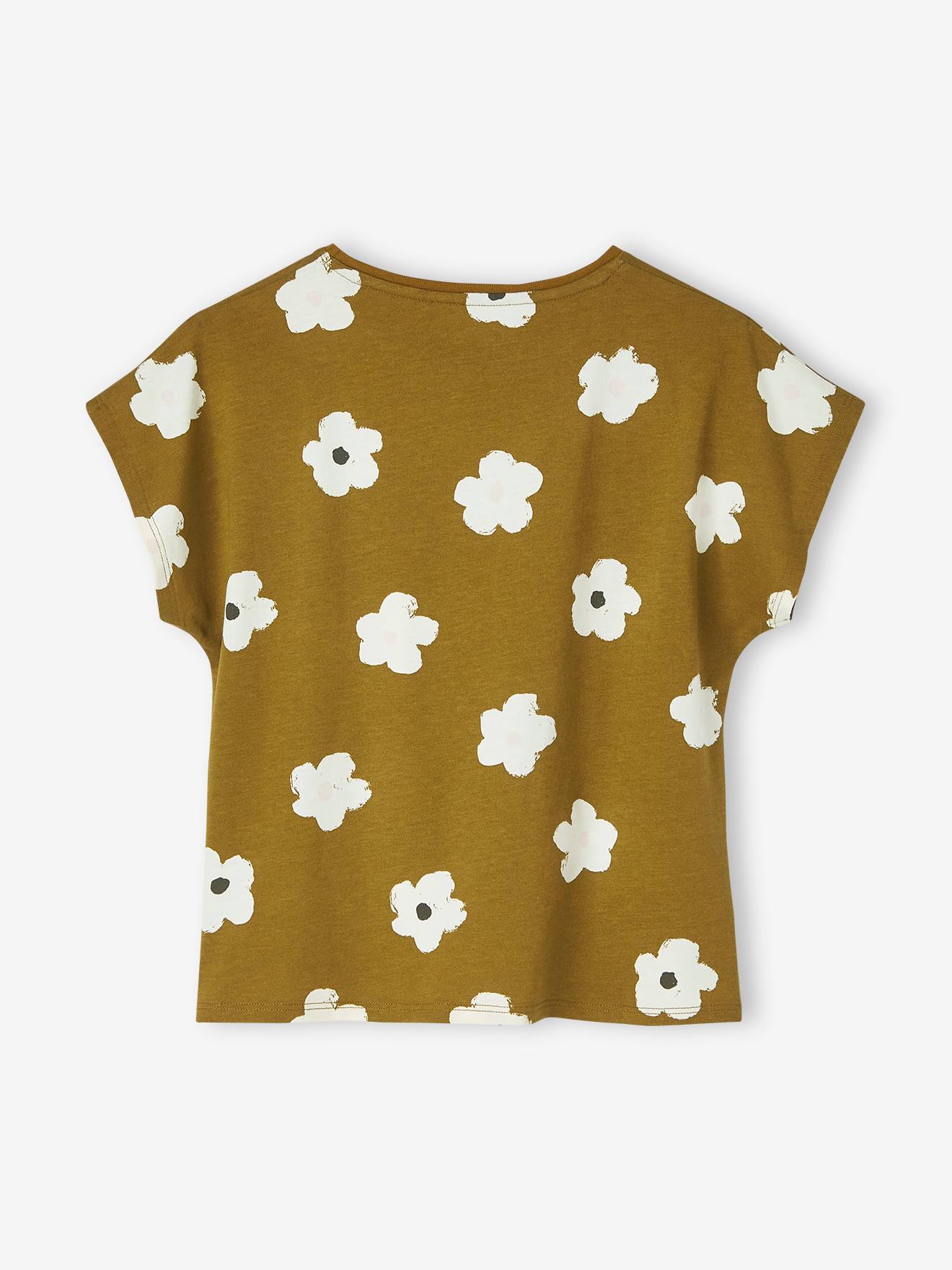 Vertbaudet Mädchen T-Shirt Oeko-Tex - khaki