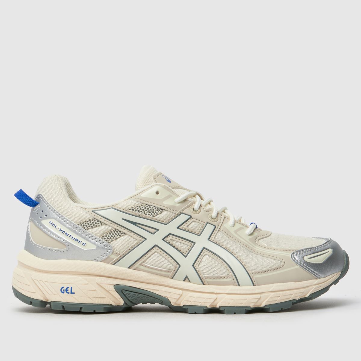 ASICS – Gel-Venture 6 – Grå, flerfärgade träningsskor