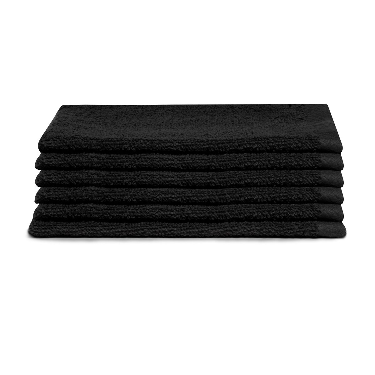 Seahorse Pure 16 x 21 cm 6er-Set Waschlappen