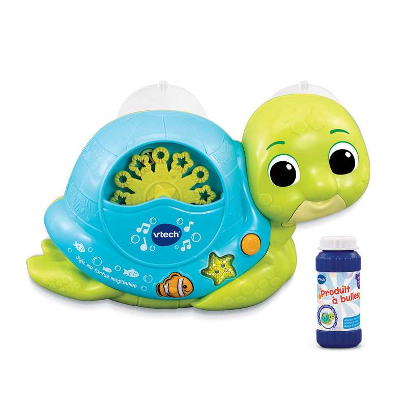 Jeu de bain Juju la Tortue à bulles