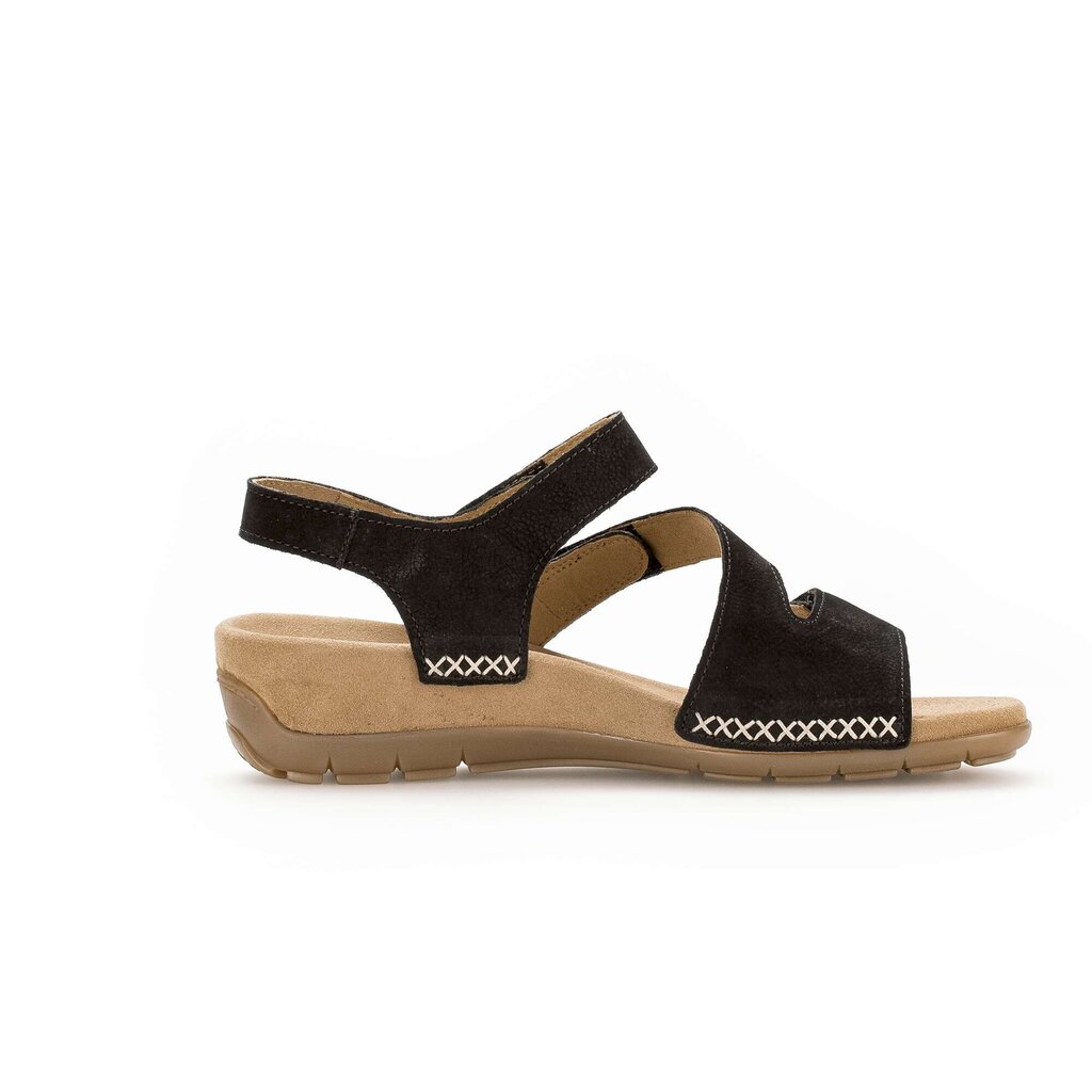 Gabor fashion Keilsandalette schwarz