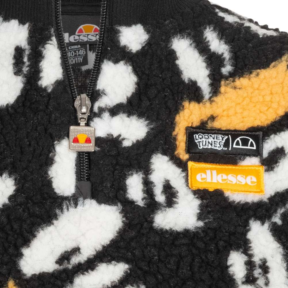 ellesse x LOONEY TUNES Tris 1/2 Zip Kinder Sweatshirt S3ML17159-011