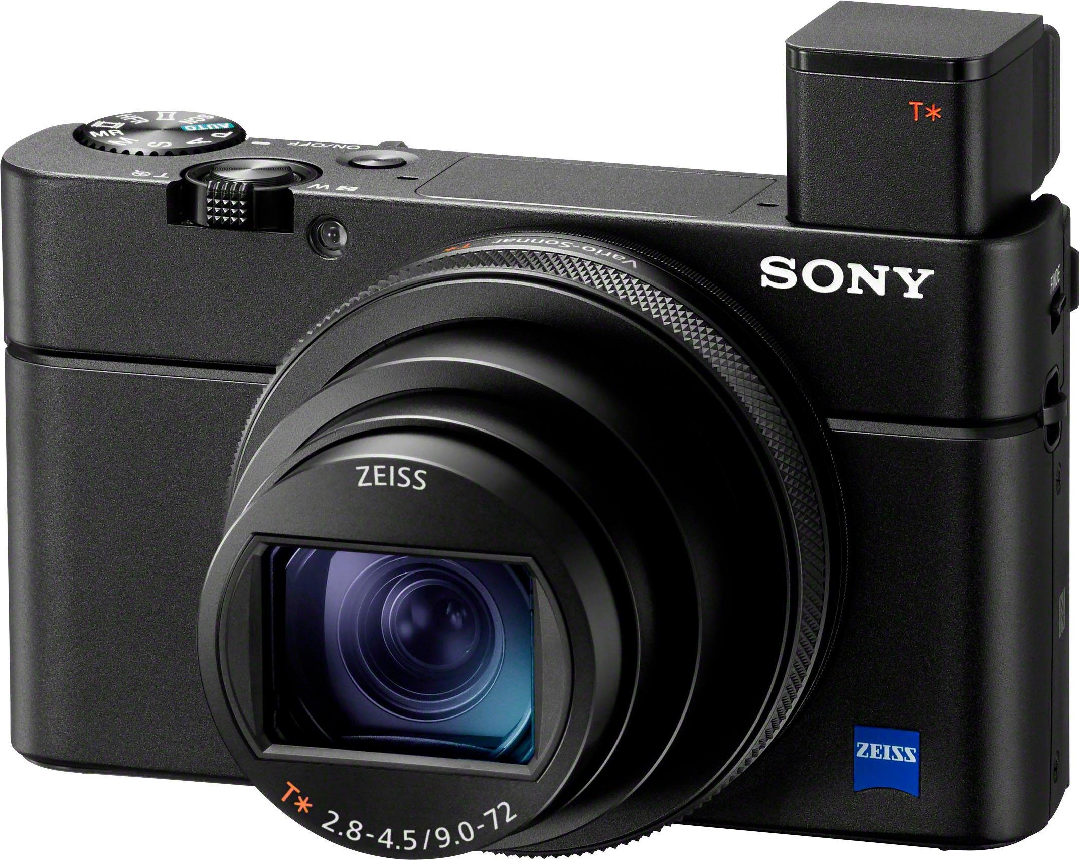 Sony DSC-RX100M6 Kompaktkamera (ZEISS Vario-Sonnar T, 20,1 MP, 8x opt. Zoom, Bluetooth, NFC, WLAN (Wi-Fi)