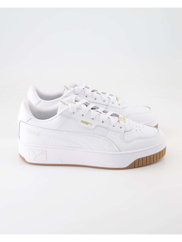Puma Sportliche Schnürschuhe in Weiß günstig kaufen