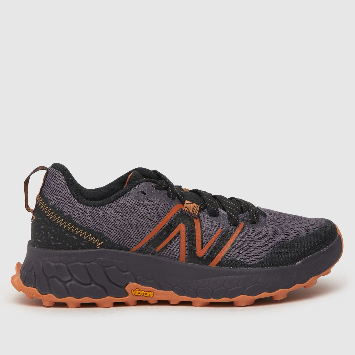 New Balance – Fresh Foam x Hierro V7 – Svarta och orangea träningsskor