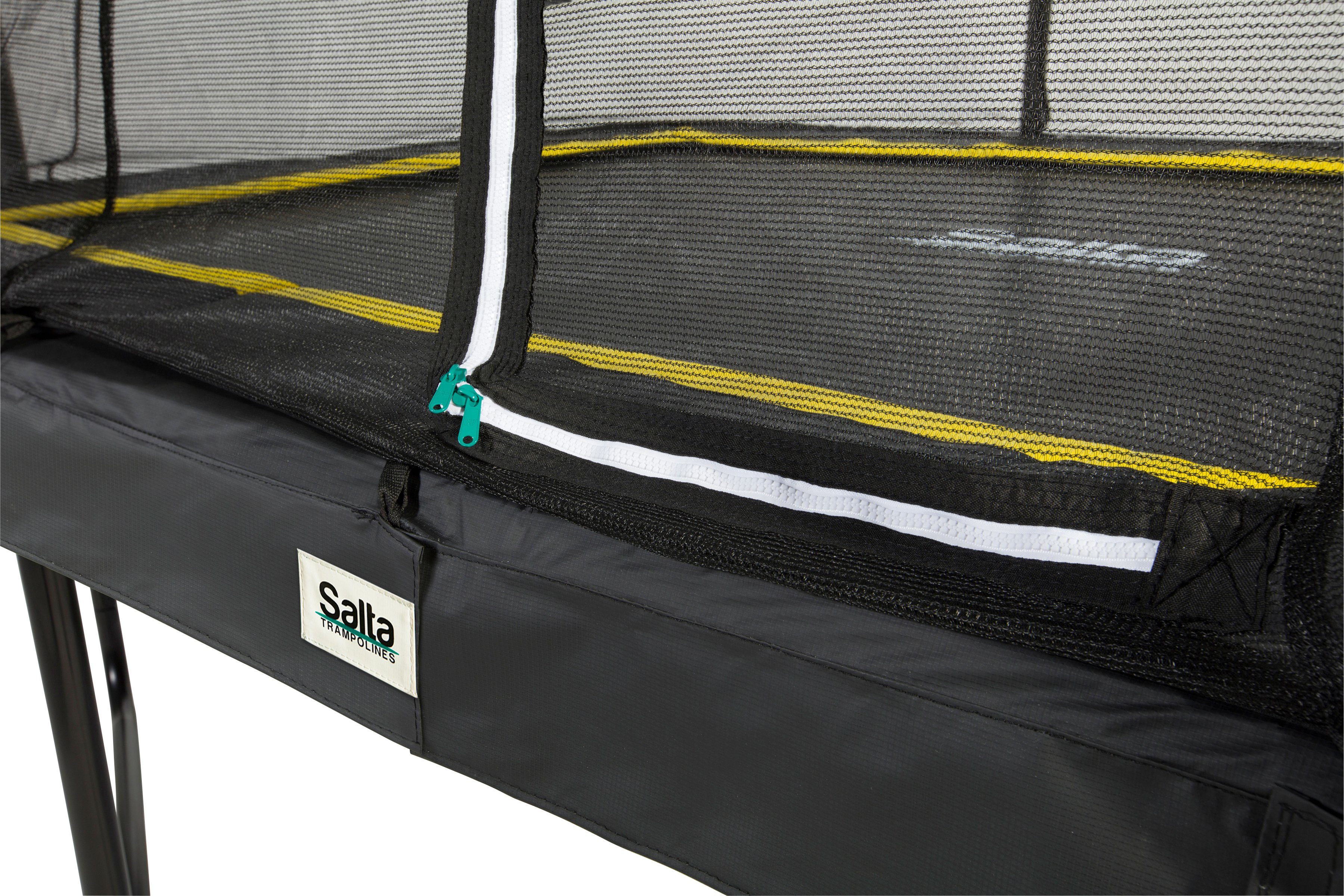 Salta Gartentrampolin Comfort Edition, Schutzrand schwarz