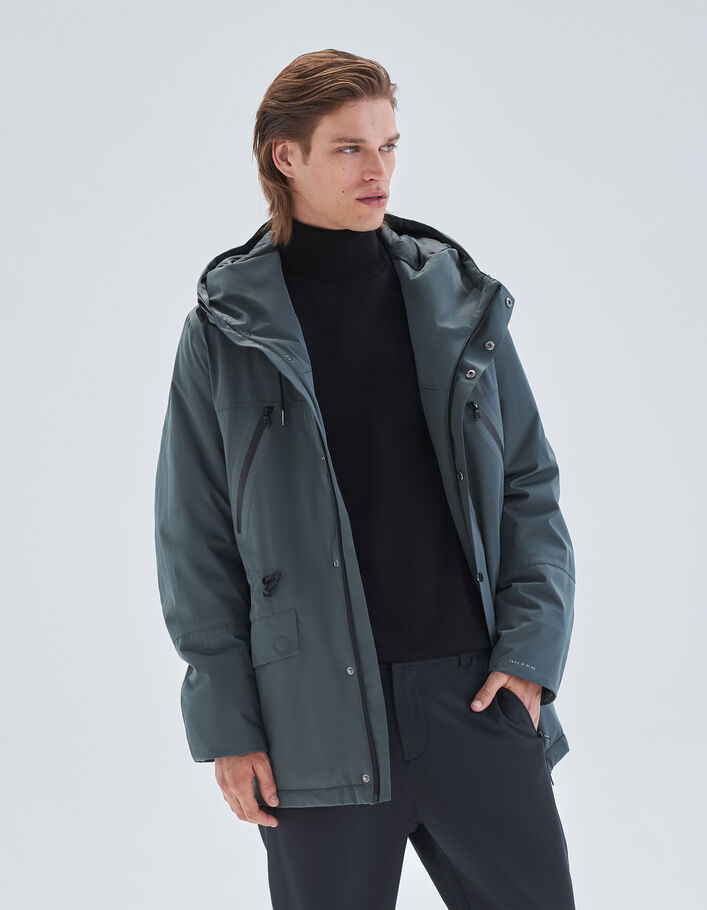 Parka bitume WATERPROOF multipoches Homme
