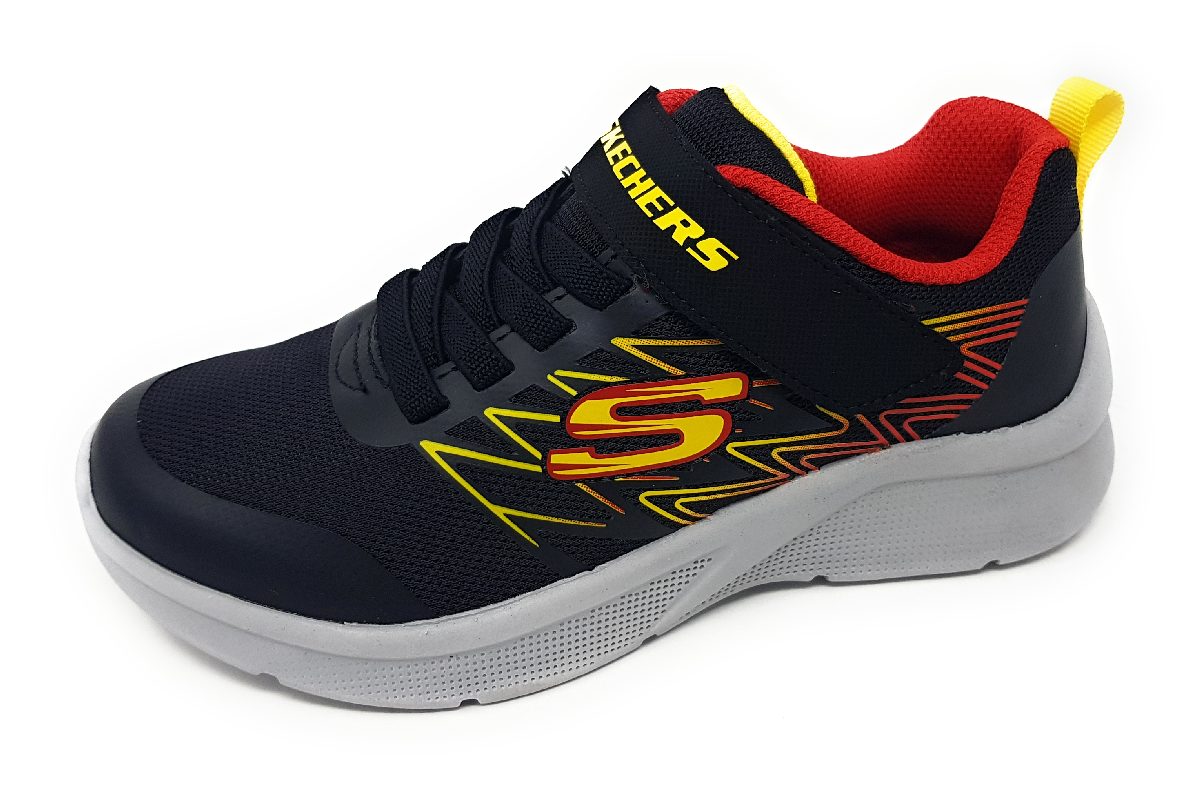 Skechers Microspex 403770L BKRD Mehrfarbig BKRD Black