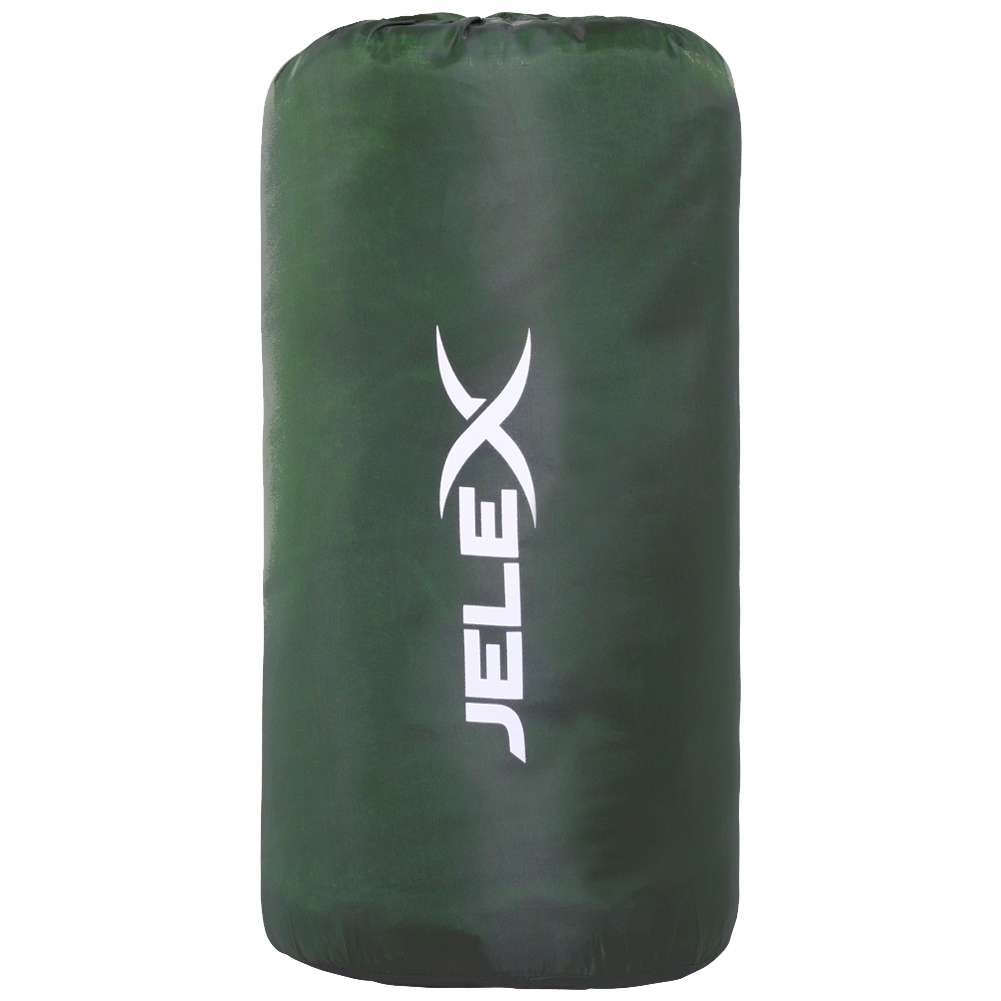 JELEX Outdoor Schlafsack 220 x 75 cm 15 °C grün