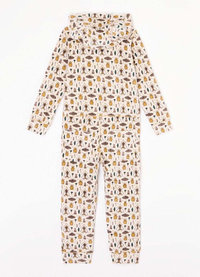 Claesens printed velvet onesie