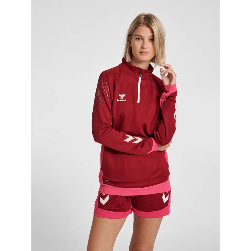 hummel hmlLEAD WOMAN HALF ZIP Sweatshirt Damen