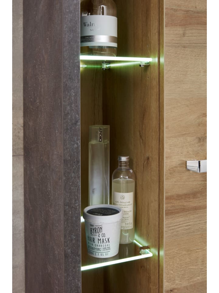 ebuy24 Badschrank Bay Eiche Dekor 48 x 31 cm günstig kaufen onesize
