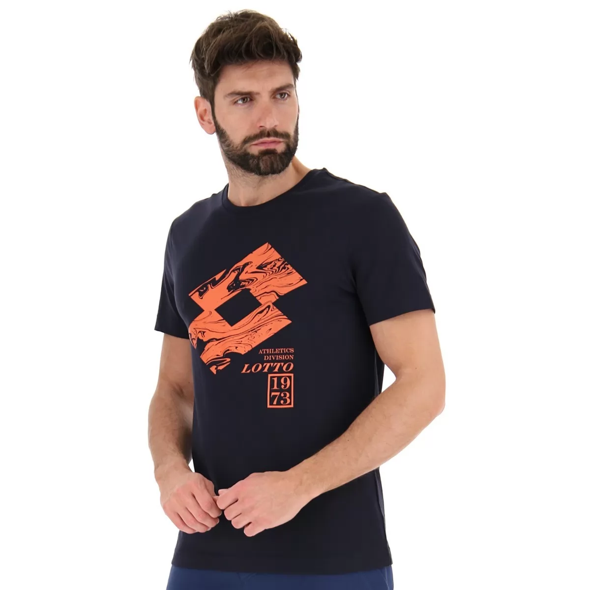 TRIČKO LOZANGA V TMAVĚ MODRÉ