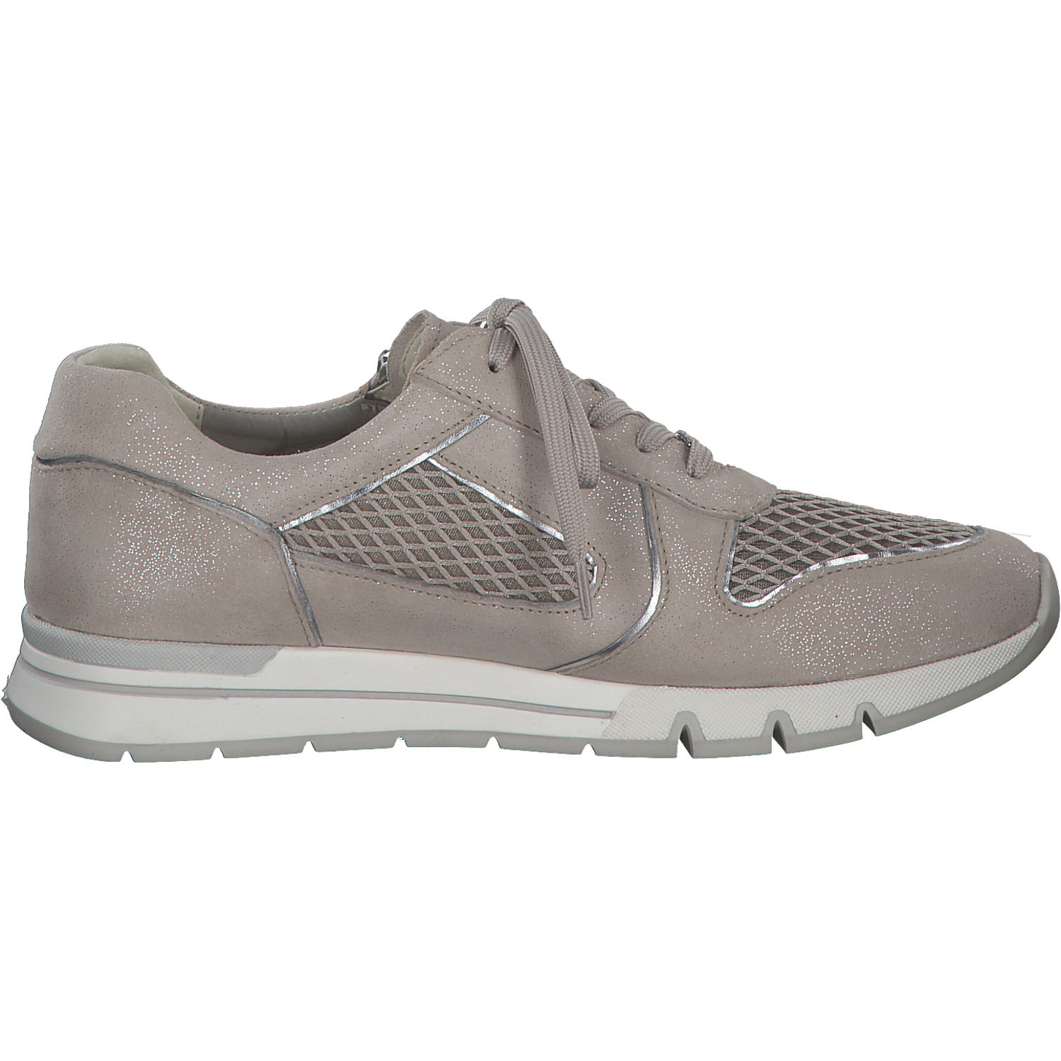 Caprice 23706, Schnürschuhe, Damen, LT GREY COMB